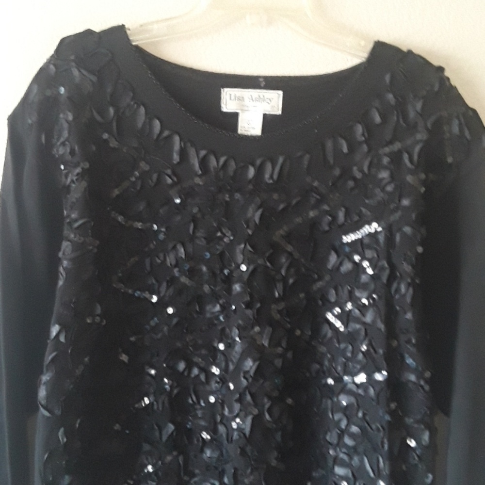 Black sweater by Lisa Ashley